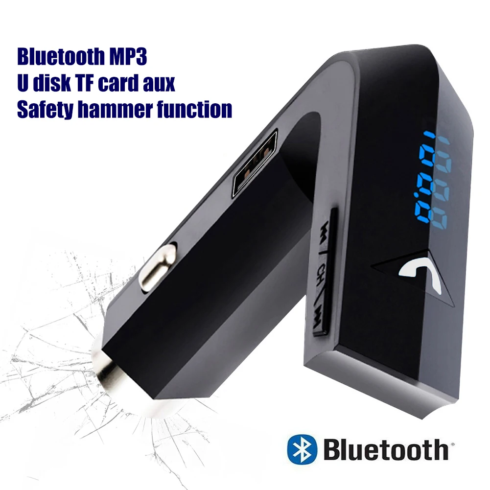 Автомобильный громкой связи Bluetooth MP3 3 в 1 с Usb зарядным устройством и