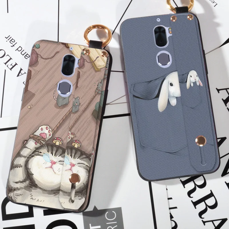 Luxury Wristband Soft Cover Case For Coolpad LeEco Cool 1 Cool1 Cute Cat Capa | Мобильные телефоны и аксессуары