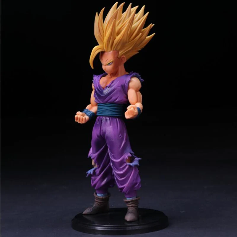 25cm Anime Dragon Ball Z Super Saiyan Son Gohan Action Figures Master Stars Piece Dragonball Figurine