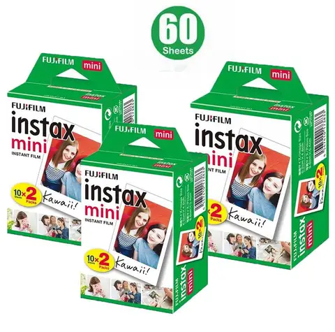 10-100 sheets Fujifilm Instax mini 8 films white Edge 3 Inch for Instant Camera 7 9 25 50s 70 90 sp-1 sp-2 Photo paper