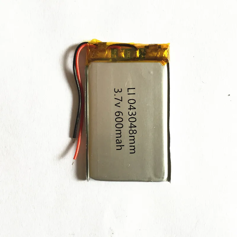 3.7 В 600 мАч 403048 LiPo Литий-Полимерный ионный Аккумулятор Для Mp3 MP4 bluetooth gps-книги