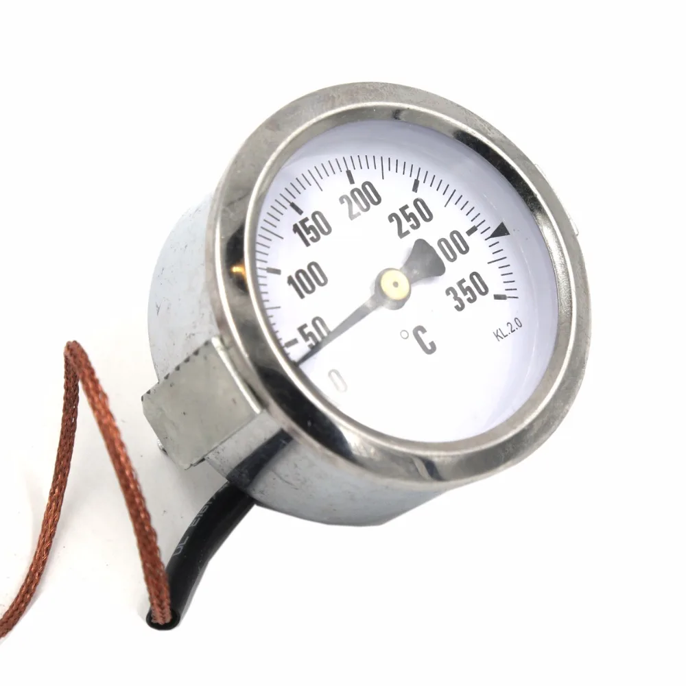 Полезный термометр с металлическим покрытием, Круглый бытовой жидкостный термометр с пластиковым зондом Скидка 40