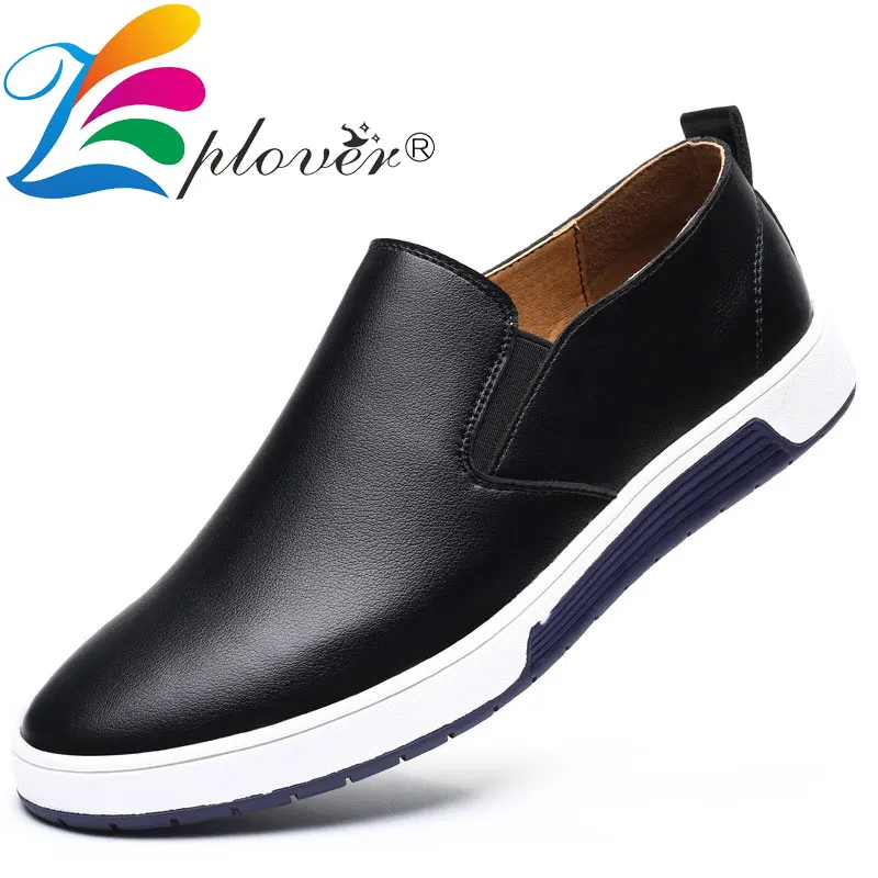 New 2019 Men Casual Shoes Leather Breathable Shoes Men Holes Moccasins Spring Summer Flat Shoes For Men Loafers Big Size 48
