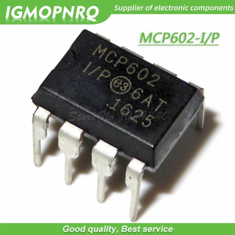 5 шт. MCP602-I / P MCP602 DIP рабочий усилитель новый оригинальный | Электронные компоненты