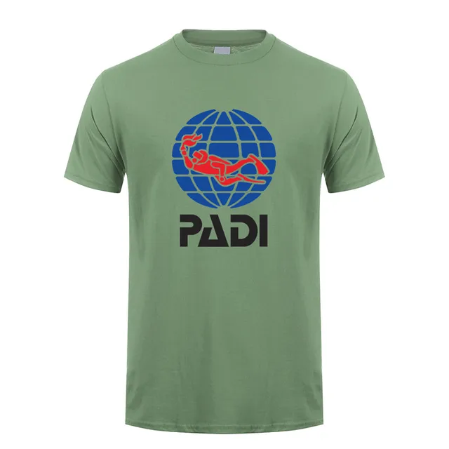 Gr.: 2XL Men PADI T-Shirt Basic für Taucher // Diver weiß
