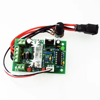 

PWM 120W DC motor Speed Controller Module with Switchable Potentiometer 10V-30V