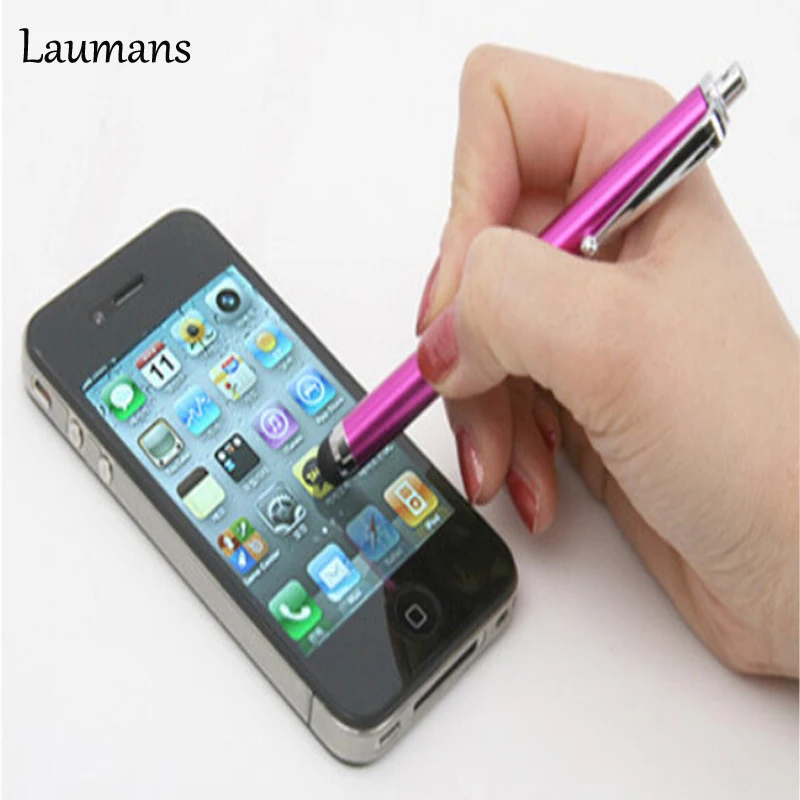 Laumans 2 pcs/lot Universal Stylus Touch Screen Pen For Iphone Ipad Capacitive Screen Mobile