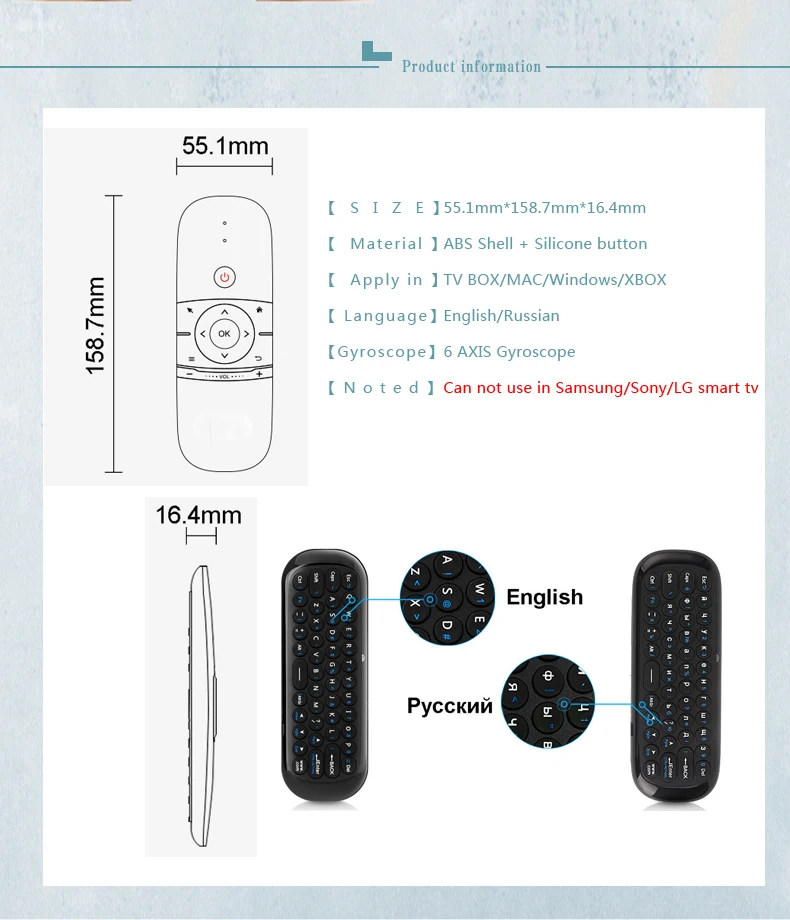 ТВ-приставка T95 S1 Amlogic S905W Android 7,1 2GB16GB Smart tv 4K H.264 HD медиаплеер T95S1 2,4G Wifi Беспроводная приставка PK X96min