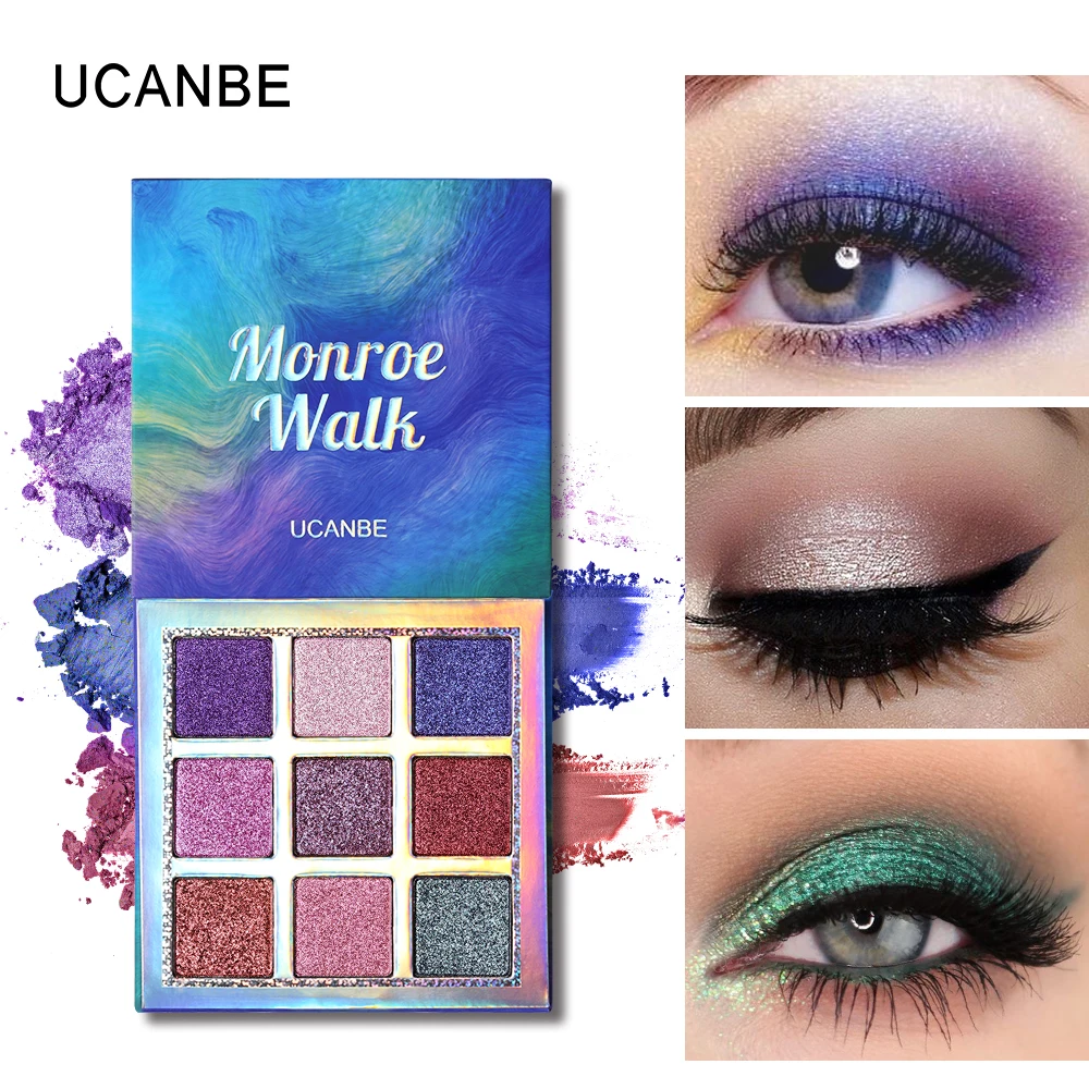 

Brand New 9 Colors Nude Charming Eyeshadow Palette Makeup Eyeshadow Long Lasting Highly Pigmented Sexy Women Eyeshadow Cosmetics