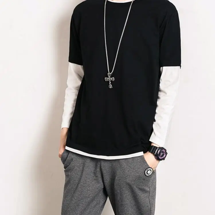 

Alharbi Spring and Summer 2019 Hot Sports Wicking Running T-shirts Mallas Hombre Training man cool