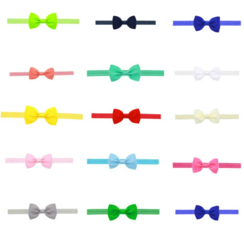 

1X butterfly velvet baby hair band hair accessories elastic hair band