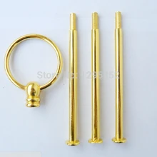 50 компл./упак., 3 яруса подставка для торта Шпажки для фруктов центр подставки для удочек позволяют смешивать цвета