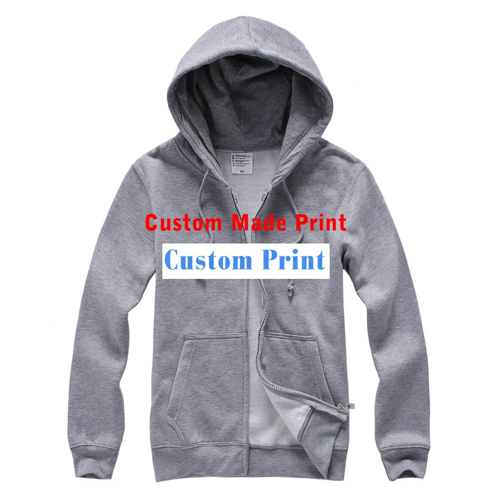 

Custom Print logos Hoody hood Jackets Logo Printing drop ship custom Unisex Garment Embroidery Digital Print Customized made