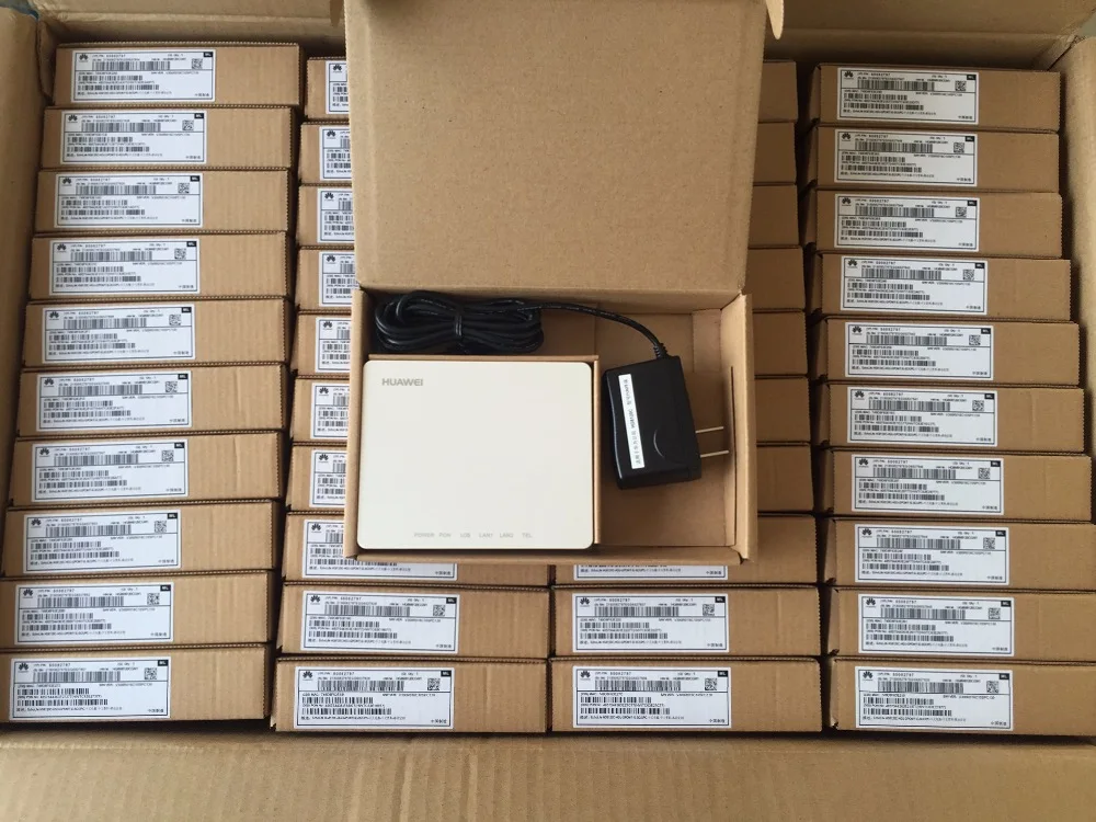 100% оригинальный новый HW HG8120C 1GE 1FE + 1 порт FTTH GPON ONU волоконный модем Viop TEL