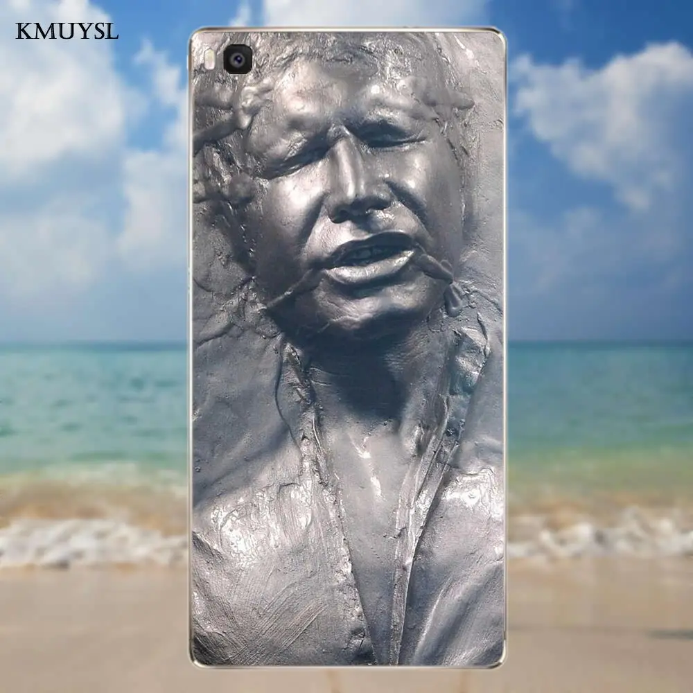 Для Huawei G7 G8 Honor 5A 5C 5X 6 6X 7 8 V8 Mate 9 P7 P8 P9 P10 Lite Plus Мягкий узор Hans Solo Frozen In Carbonite Star Wars|han solo|6