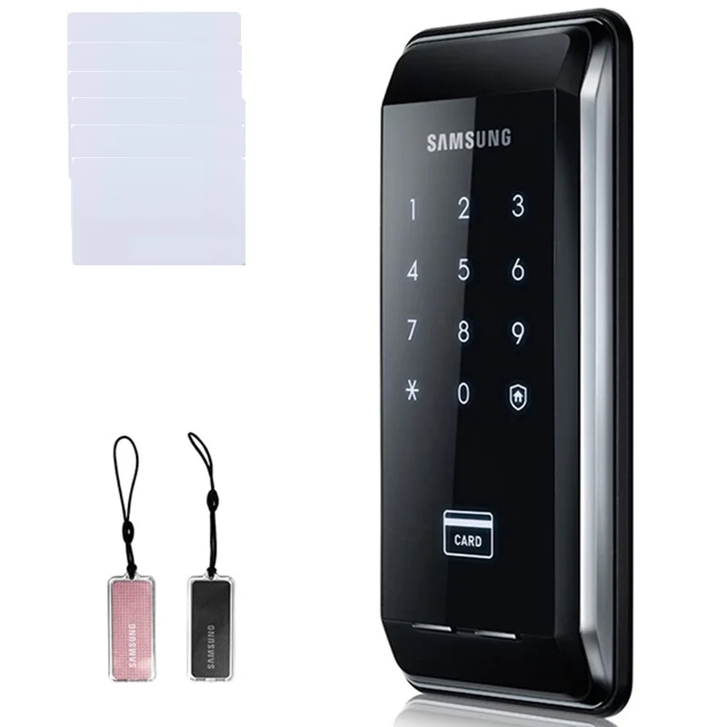 SAMSUNG EZON SHS-2920 цифровой дверной замок без ключа с 2 бирками+ 6 RFID карт