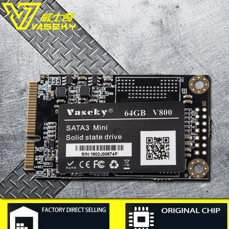 Vaseky Msata SSD 120GB 240GB 1.8 Inch Internal Solid State Drive Notebook Computer mSATA Hard Drive SSD For Laptop 3.5 mm