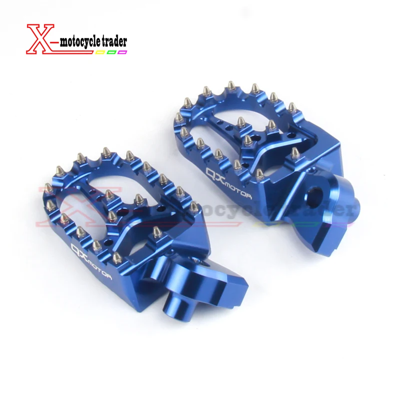 CNC Заготовка MX подножки для ног педали YAMAHA yz 125 250 yz125 yz85 yz450f wr450f wr250f запчасти