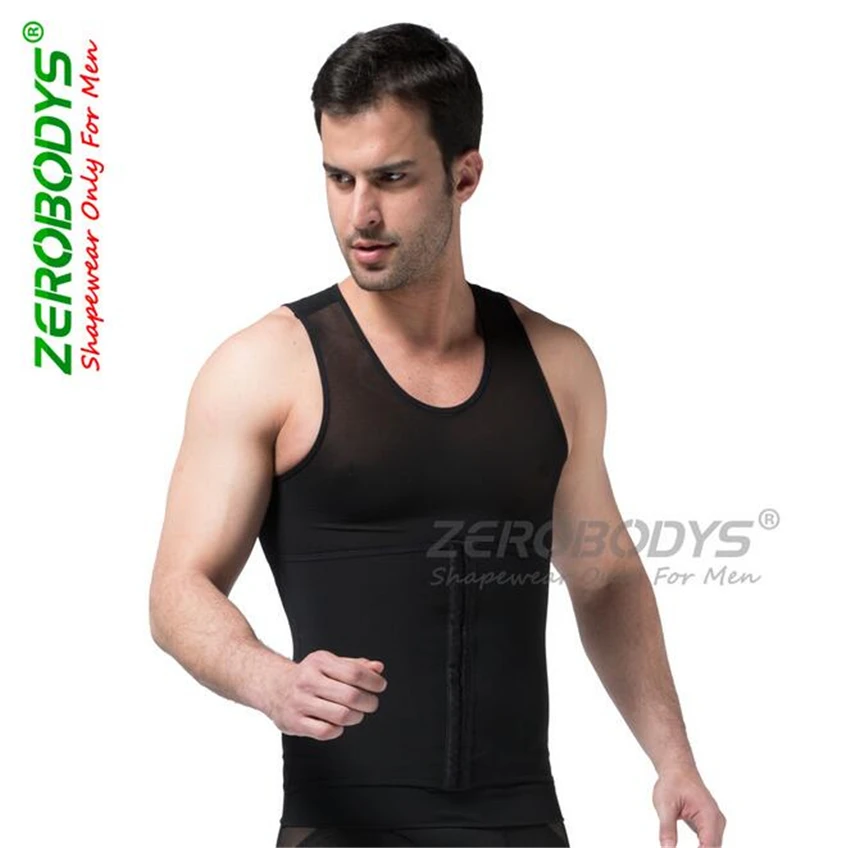 300g Mens Body Shaper Underwear Vests Waister Belly Fat Burning