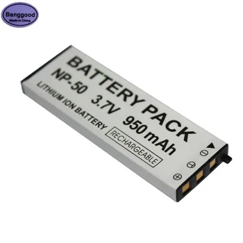 

3.7V 950mAh NP-50 NP50 CNP-50 CNP50 NP-50DBA Digital Camera Battery Pack for Casio Exilim EX-V8SR EX-V7 EX-V8 EX-V7SR