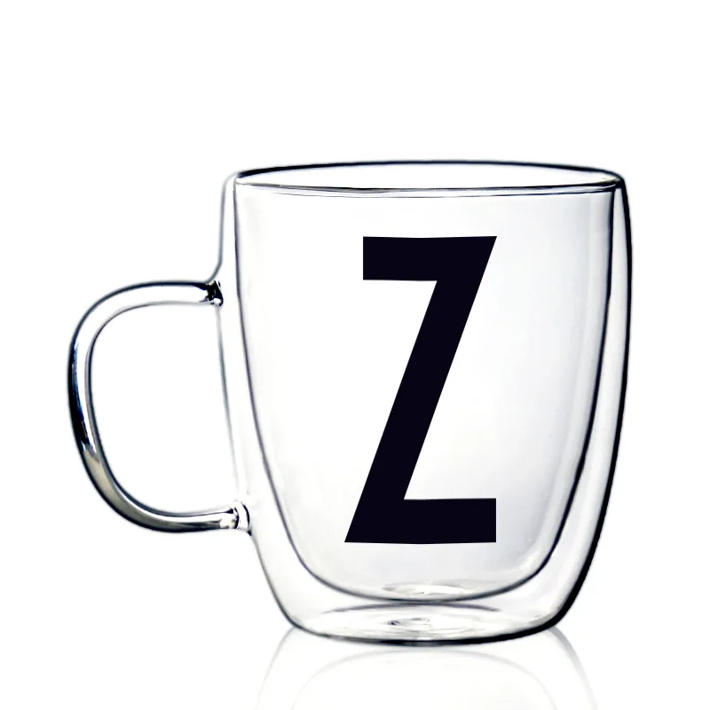 Термостойкие двухслойные Стеклянные Кружки креативный подарок для пары простой