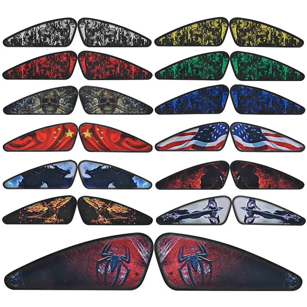 

Motorbike 3D Fuel Tank Sticker Decal For Harley Sportster XL 883 1200 48 72 Street Tracker Bobber Chopper Scrambler Cafe Racer
