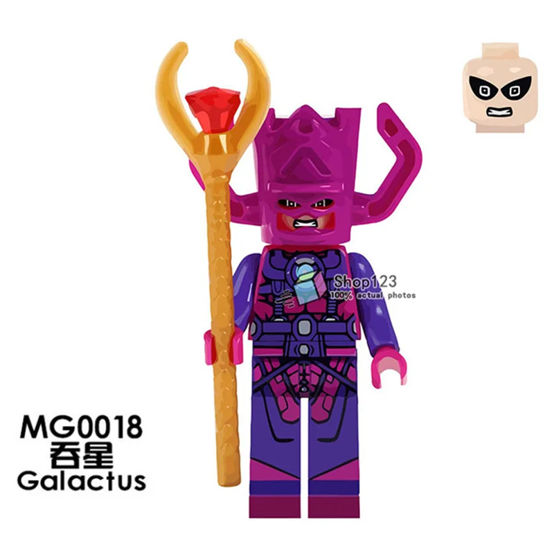 

Single Sale Building Blocks MG0018 Baby Toys Galactus Marvel Super Heroes Eland Models Bricks Toys for Children Gift