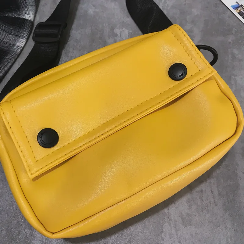 مربع صغير رفرف حقيبة الأصفر البسيطة المرأة رسول Crossbody أكياس الأزياء الكتف حقائب يد جلدية المحافظ الشهيرة العلامة التجارية مصمم