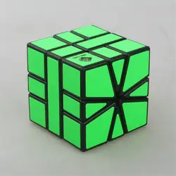Square One SQ1 головоломка куб 3x3x3 флуоресцентные зеленые странные Форма головоломка куб игрушка подарок для детей