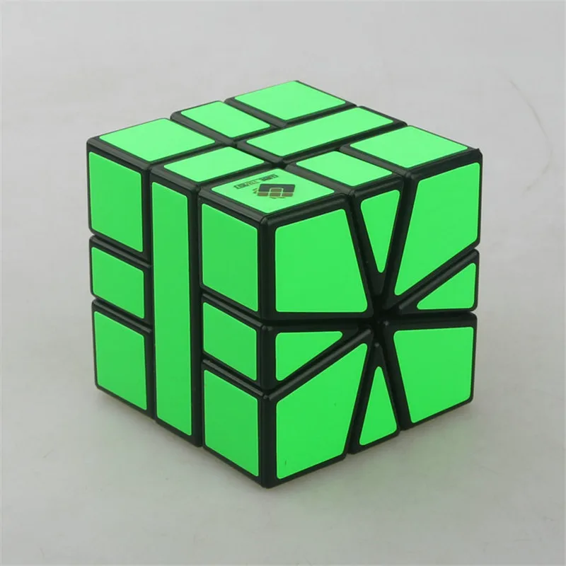

Square One SQ1 Magic Cube 3x3x3 Fluorescent Green Strange Shape Puzzle Cube Toy Gift For Children