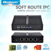 QOTOM font b Mini b font font b PC b font Q190G4N with 4 Gigabit LAN