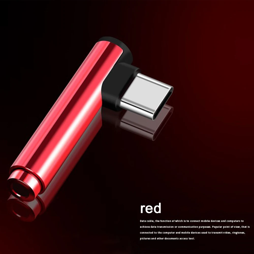 Оптовая продажа переходник для наушников USB Type C на 3 5 мм AUX кабель конвертер Xiaomi
