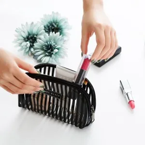 

Travel cosmetic bag, women's waterproof transparent portable packing bag free shipping