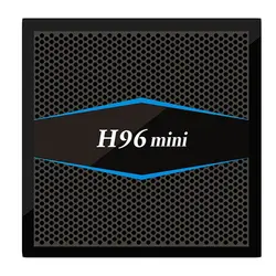 H96 Мини Android 7,1 Amlogic S905W четырехъядерный Smart Tv Box 2 Гб 16 Гб Поддержка 2,4/5 ГГц Wifi 100 м Lan Bluetooth 4,0 H.265 4 K Medi