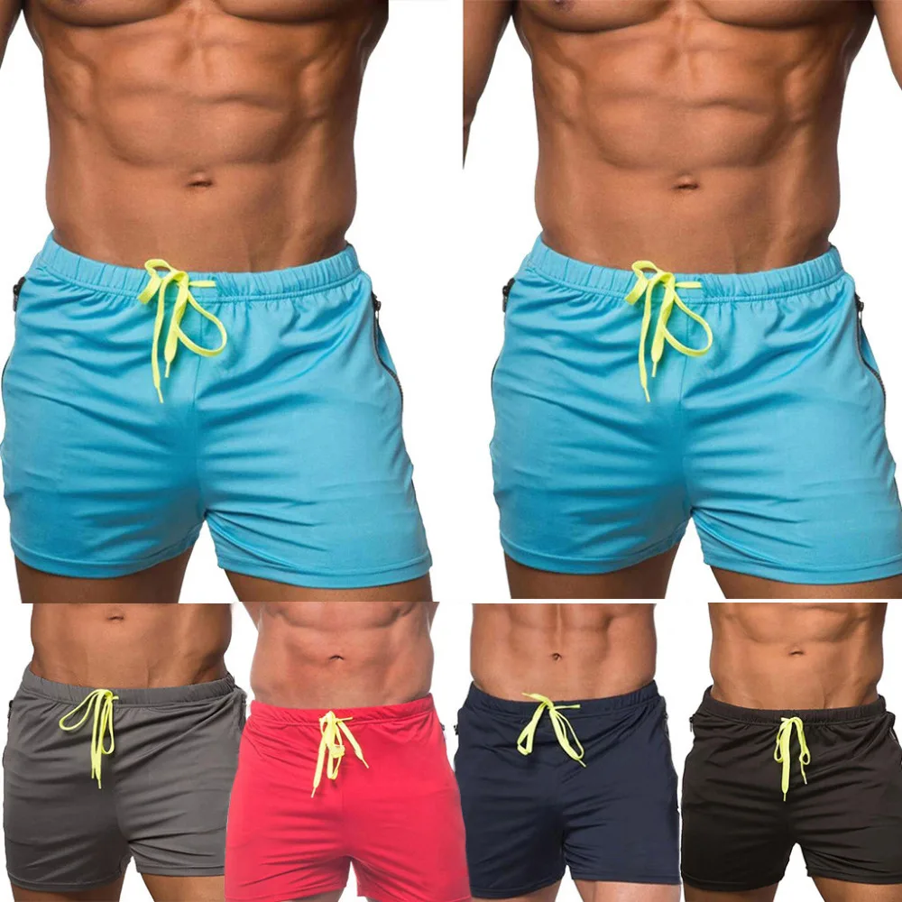2019 new men's beach shorts frolicking beach beach surf shorts sunscreen sand summer swimming shorts Happy summer life 40MA2 (1)