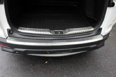 2 * Внешняя + внутренняя защита заднего бампера накладка на подоконник для Honda CR V CRV