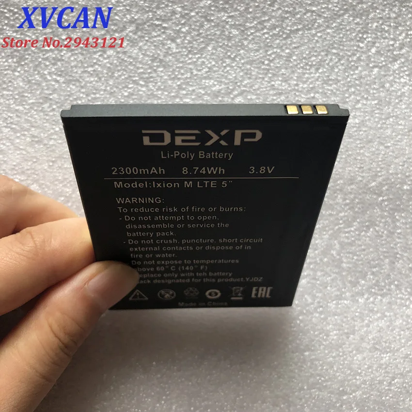 Для DEXP батарея IXION M LTE 5 &quotбатарея 2300mah BP 4A I мобильный телефон литий ионный