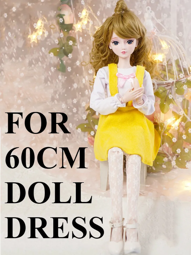 

Leaf Luo Li 60 Centimeters Toys A Doll Clothes Suit Fashion Dazzling Color Exquisite Appearance Design Pure Manual Production.