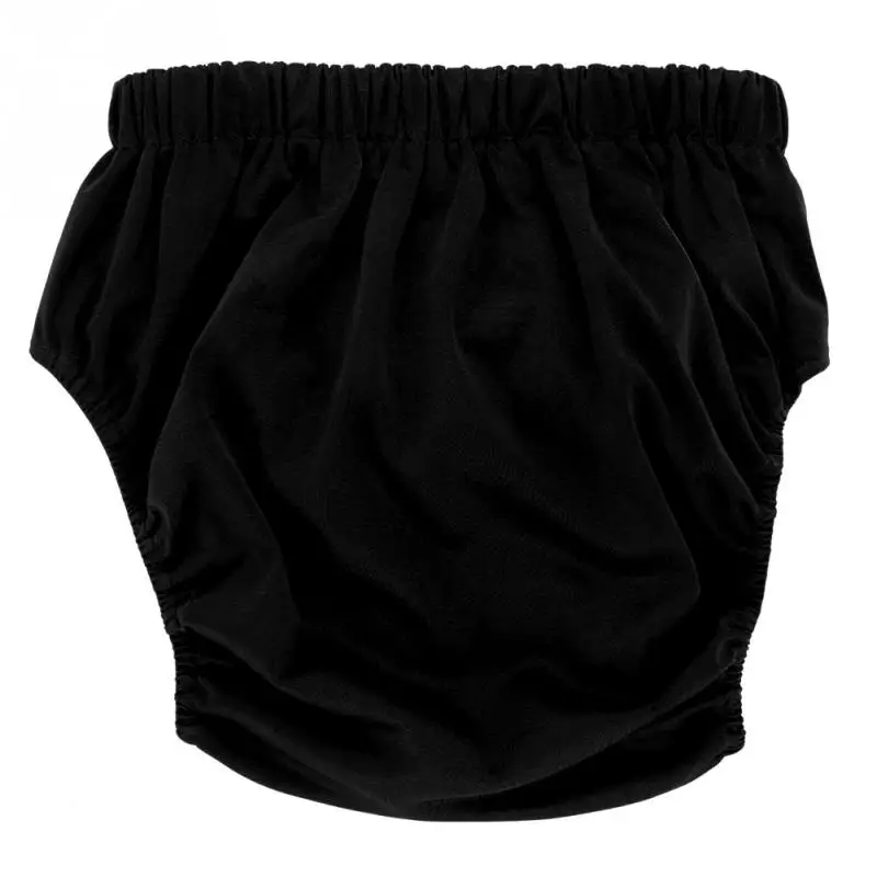 Black 4 цвета многоразовый тканевый подгузник для взрослых Карманный недержание Водонепроницаемый моющийся Регулируемый большой подгузник для женской гигиены и здоровья - Цвет: Black