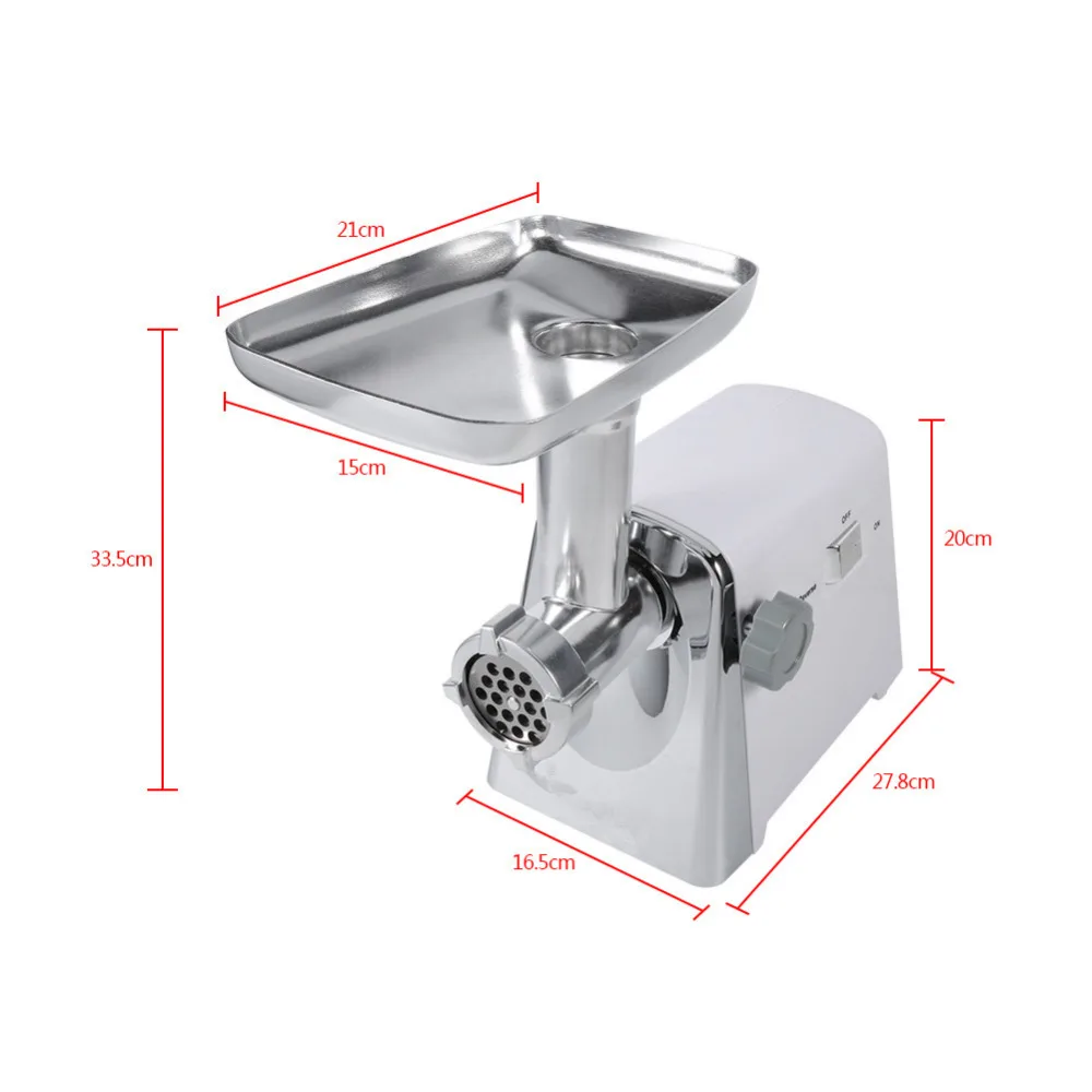 1600 Вт домашняя электрическая мясорубка для колбасы, мясорубки, мясорубка для овощей, для измельчения пищи, мясорубка