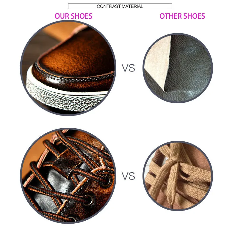 MIUBU/высокое качество; Лидер продаж; Мужская винтажная обувь из натуральной кожи; Мужская модная обувь на плоской подошве со шнуровкой; повседневная обувь