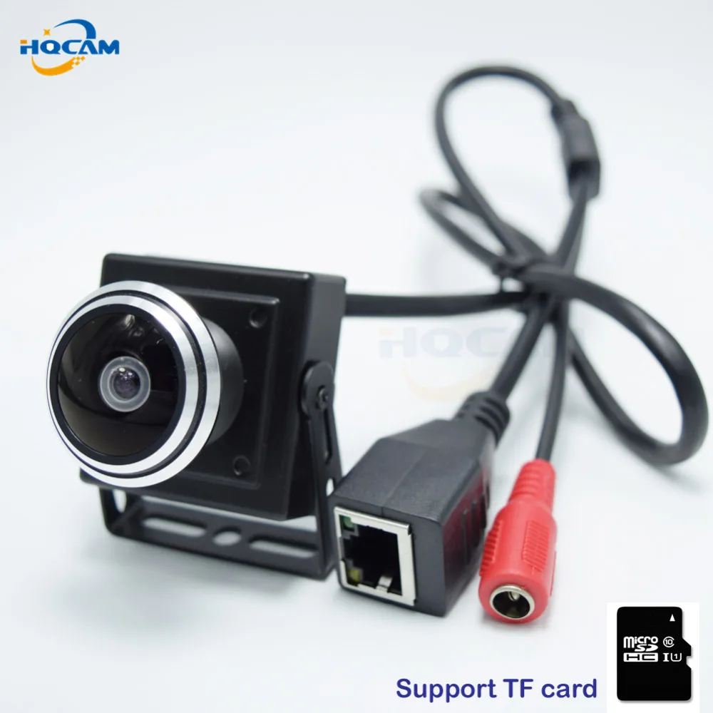

HQCAM 1.3MP Support SD & TF Card camera 960P Mini IP Camera Home Security Camera Indoor Sec CCTV Camera 1.78 mm wide Angle lens