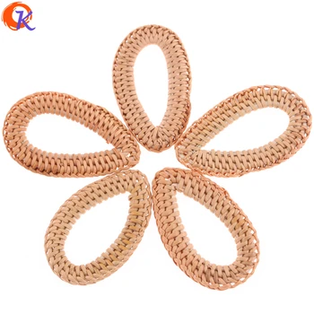 

Cordial Design 20Pcs/Bag (Choose Designs) Jewelry Findings/Hand Made/DIY/Rattan Charm/Oval Shapes/Embellishments/Earring Making
