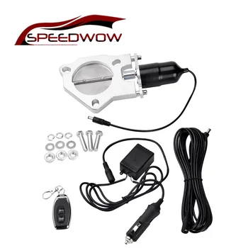 

3 Inch Stainless Steel Headers Y pipe Electric Exhaust CutOut Vavle cut out Kit Remote control kits With Electronic Switch