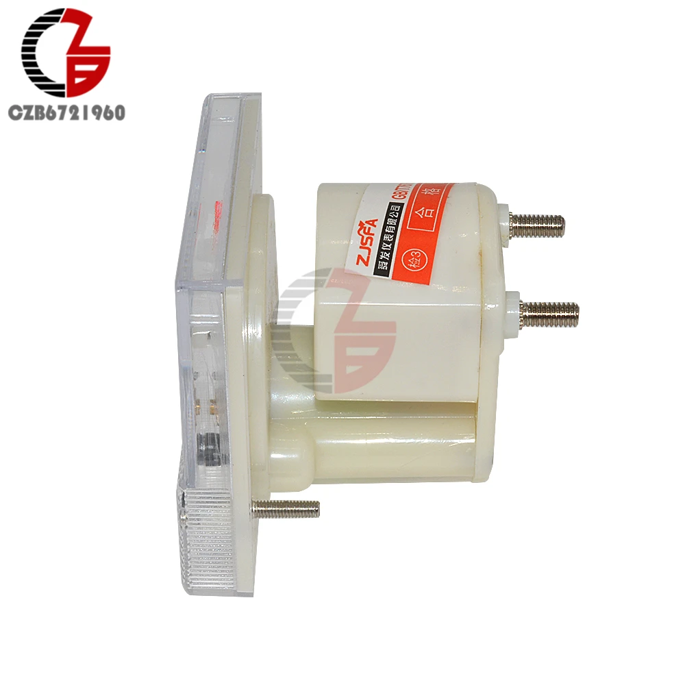 Аналоговый измеритель тока DC10A GB/T7676 98 Амперметр 85C1 Белый 0 10A|current meter|current meter