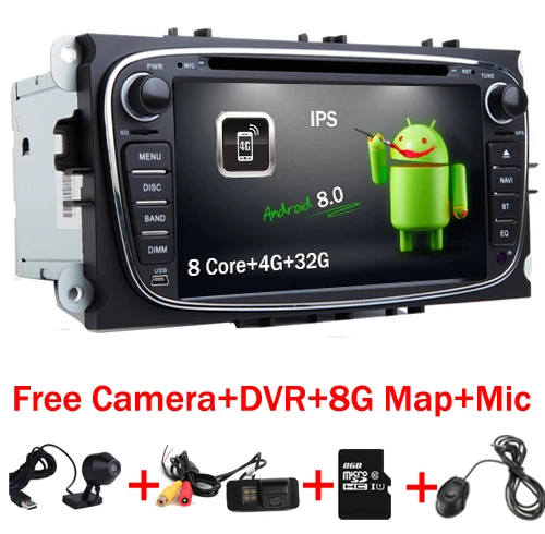 Flash Deal 7inch Android 8.0 2Din Car DVD Player For FORD Focus DVD MaAX Mondeo Radio 2Din With 4G Wifi GPS Navi Radio free Map+DVR 0 Flash Deal 7inch Android 8.0 2Din Car DVD Player For FORD Focus DVD MaAX Mondeo Radio 2Din With 4G Wifi GPS Navi Radio free Map+DVR 0