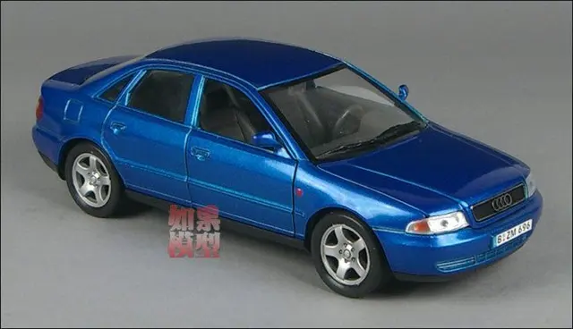 New 124 Audi A4 Alloy Diecast Car Model Toy Collection With Box