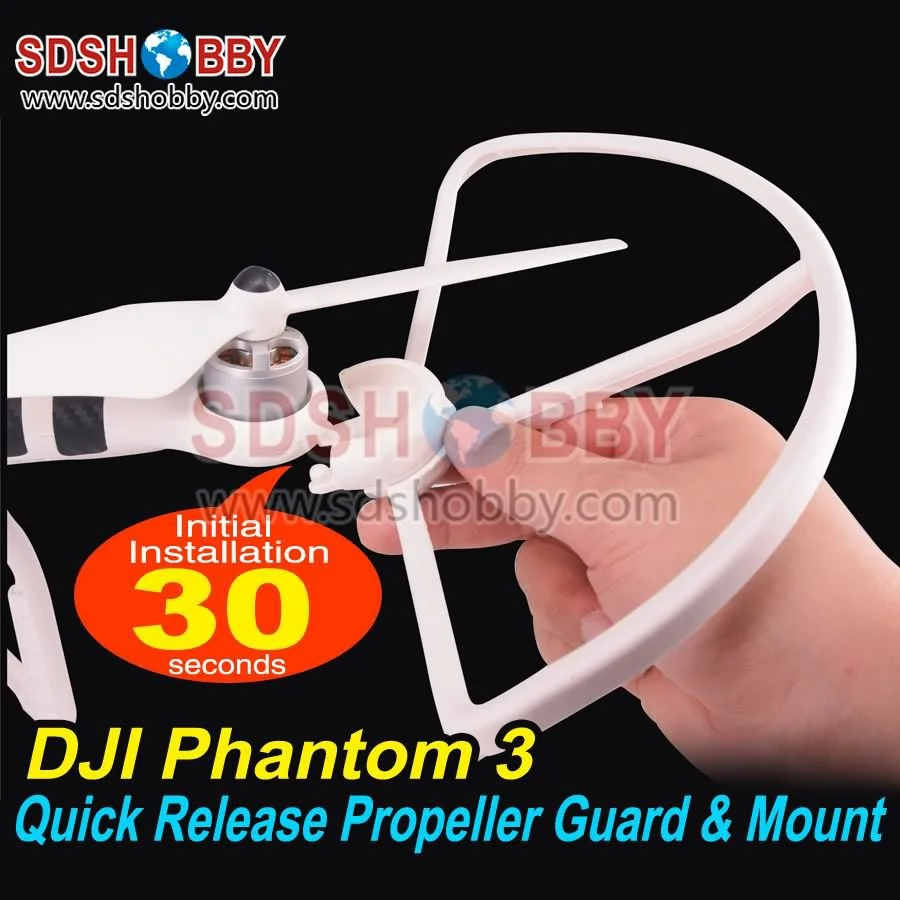 Propeller Guard Protector Bumper Shielding Ring Quick Release Protector Propeller Mount Adapter for DJI Phantom 3