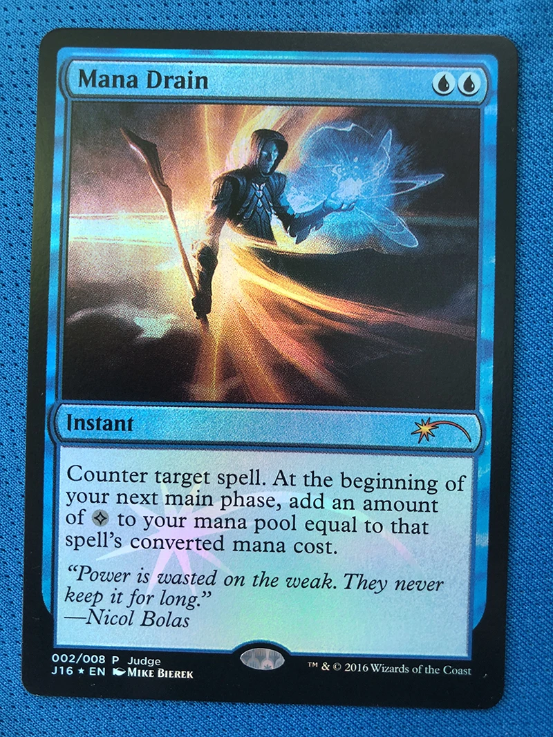 

Mana Drain Judge Gift Cards 2016 magician ProxyKing 8.0 VIP the proxy cards to gathering every single mg card.
