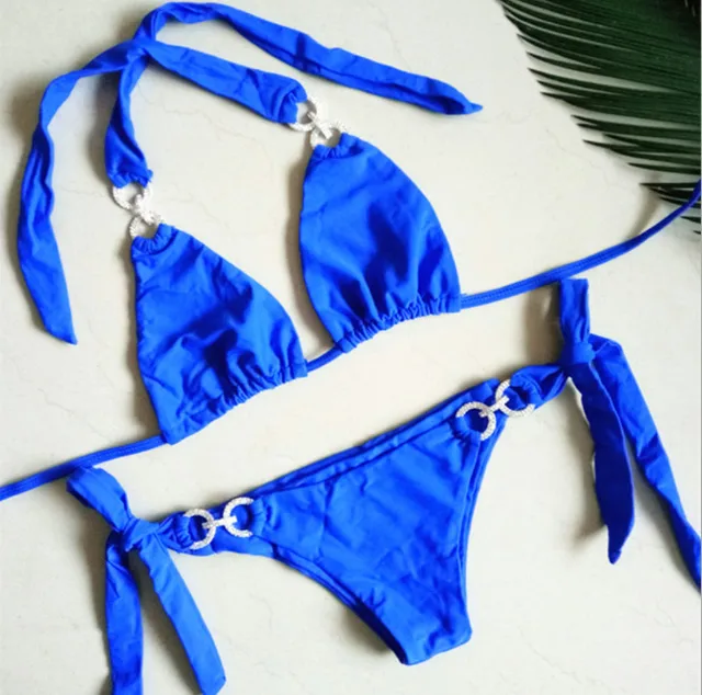 Buy sexy bikini set 2018 diamond women swimwear low